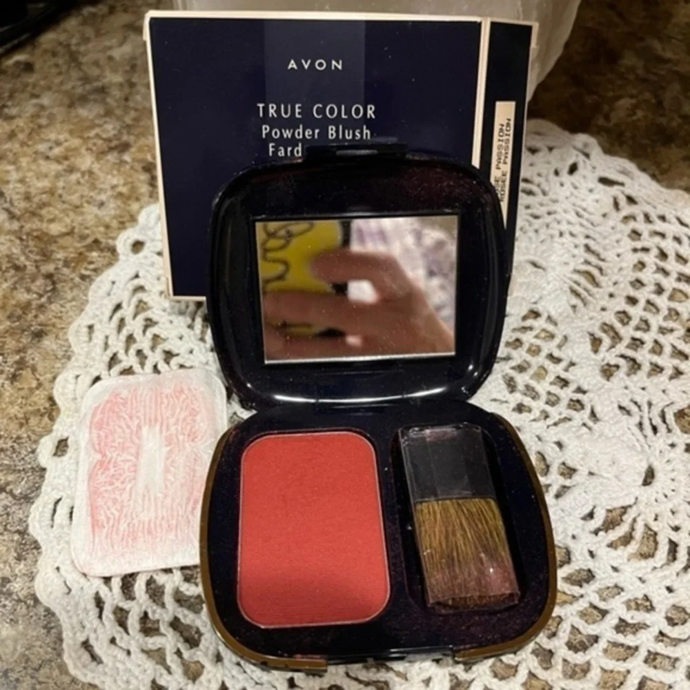 Avon True Color Powder Blush Rose Passion New